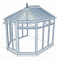 Victorian uPVC conservatory full height