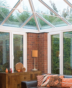 Clear self cleaning glass for your conservatory frames or roof