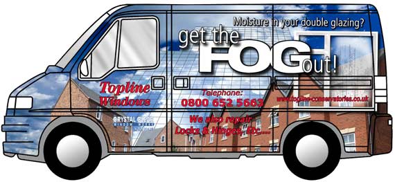 Fix foggy windows: Fogged units can now be cleaned rather than replaced